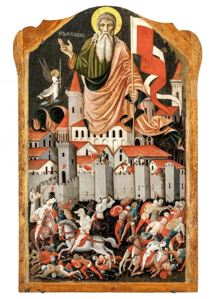 Nicola di Ulisse da Siena; Sant'Andrea e la battaglia fra Ginesini e Fermani; Dai monti azzurri all'Adriatico