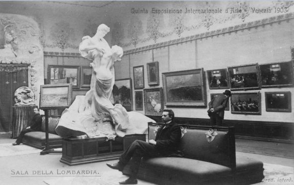Sala Lombarda; V Esposizione Internazionale d'Arte Venezia; Angelo Morbelli 