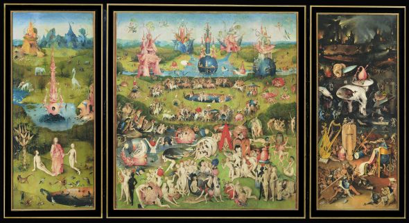 Il giardino delle delizie; Bosch; Bosch, Brueghel, Arcimboldo