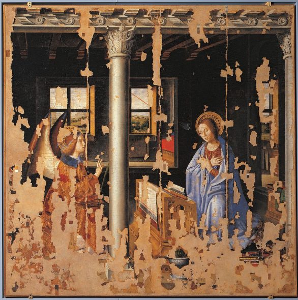 L'Annunciazione di Antonello da Messina, alla Galleria Bellomo di Siracusa