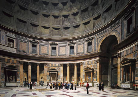 Thomas Struth. Pantheon Rome 1990, 179,2 x 233,7 cm