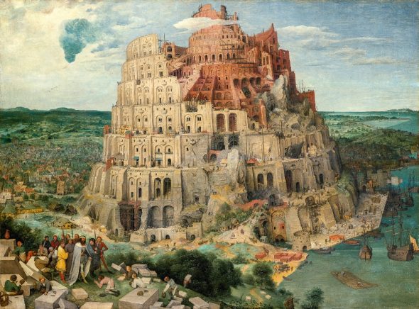 Pieter Bruegel il Vecchio - La Torre di Babele, 1563 © Kunsthistorisches Museum, Vienna