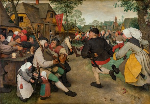 Pieter Brueghel il Vecchio - Danza di contadini, 1568 © Kunsthistorisches Museum, Vienna