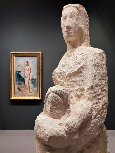 Maternità di Arturo Martini del 1931 e Carrà (Galleria dello Scudo)