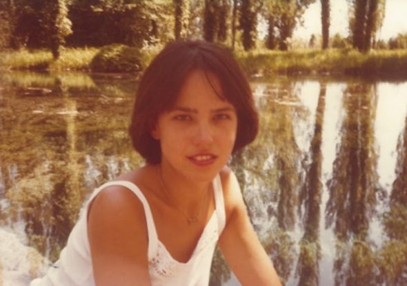 Helena Kontova alle Fonti del Clitunno, 1980.
