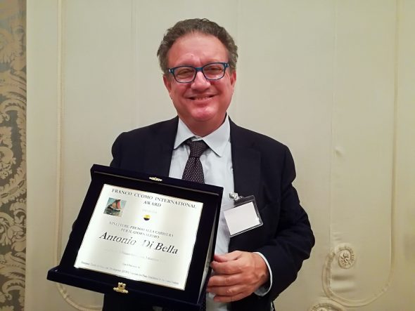 Antonio Di Bella, premiato nella sezione Giornalismo