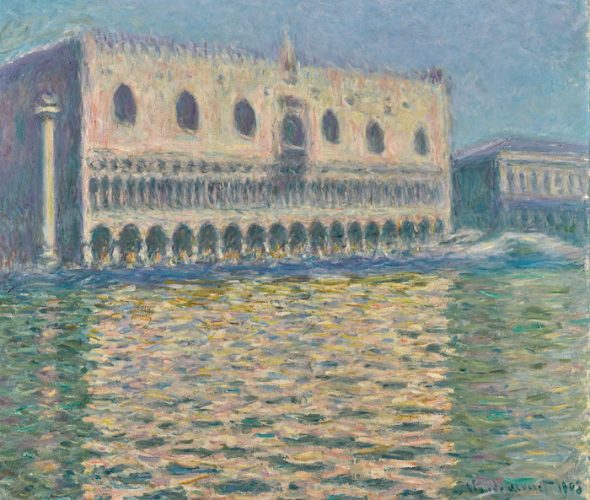 Claude Monet, Le Palais Ducal, oil on canvas, 1908 (est. £20,000,000-30,000,000)