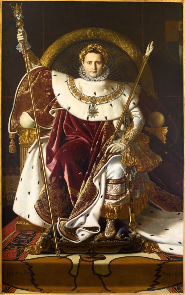 J.A.D. INGRES_Napoleone sul trono imperiale_© Paris - Musée de l'Armée, Dist. RMN-Grand Palais Emilie Cambier