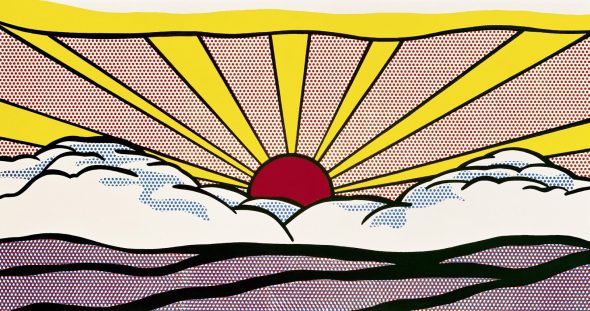 Print © Roy Lichtenstein, Sunrise, 1965