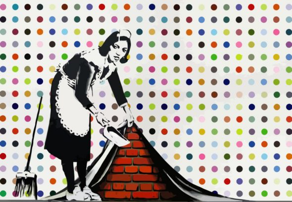 Banksy, Keep it spotless, 2007