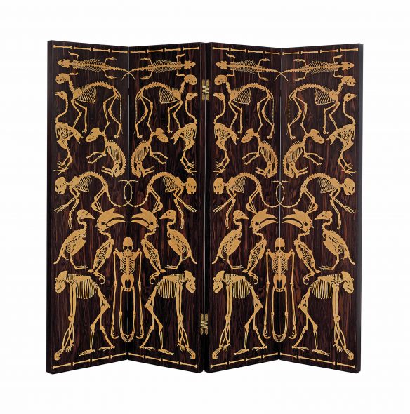 LOT 100 STUDIO JOB (F. 2000) Four panel screen, from the 'Perished Collection', 2006 Estimate GBP 30,000 - GBP 50,000 (USD 37,980 - USD 63,300)