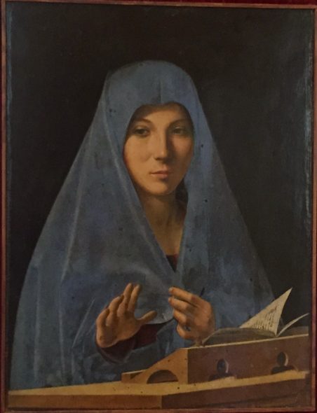 Antonello da Messina, Annunciata, Palazzo Abatellis, Palermo