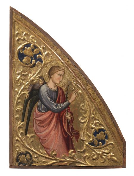 Mariotto di Nardo (Firenze, 1365 circa – 1424 circa), Angelo annunziante,1420 circa