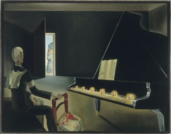 Salvador Dalì - Allucinazione parziale. Sei apparizioni di Lenin su un pianoforte, 1931 Centre Pompidou, Paris © Fundació Gala-Salvador Dali - Adagp, Paris