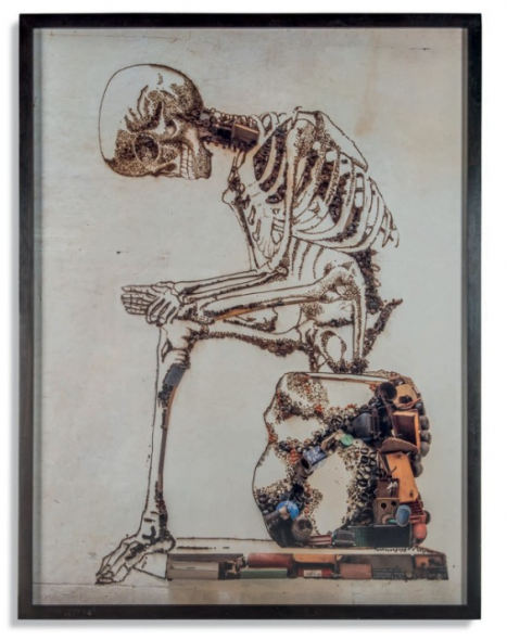 LOT 10 VIK MUNIZ (AMERICAN, B. 1961) Anatomy, after Francesco Bertinatti (Pictures of Junk) Estimate GBP 10,000 - GBP 15,000