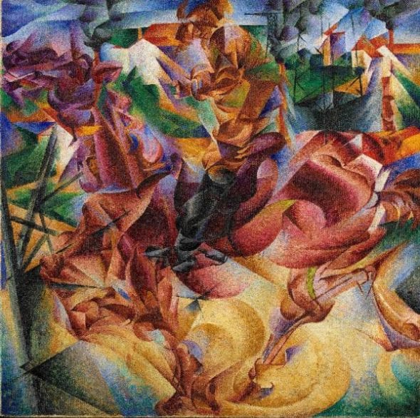 Umberto Boccioni (1882-1916) Elasticità, post 1912