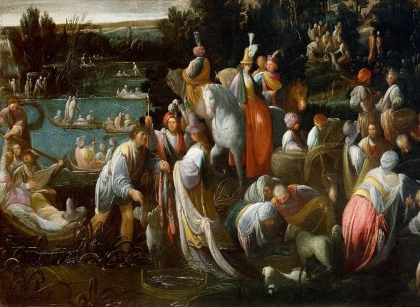 Andrea Donducci, Festa campestre in riva a un fiume