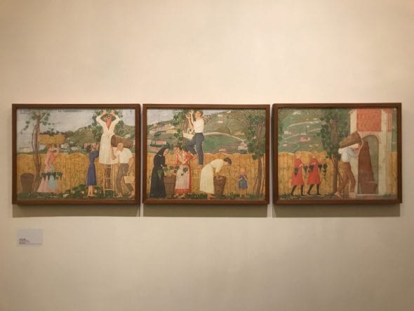 Alberto Magri, La vendemmia, 1912, L'artista bambino, Fondazione Ragghianti Lucca