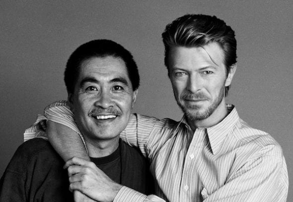 Bowie con Sukita-®Mark Higashino