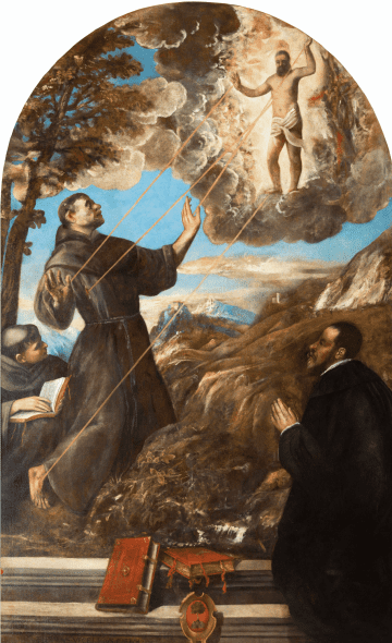 Dialoghi a Sutri Tiziano, “Estasi di San Francesco