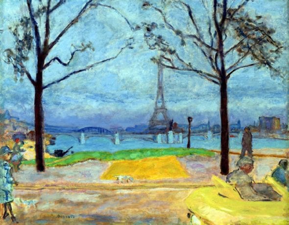 Pierre Bonnard (1867–1947). Il Pont de Grenelle e la Tour Eiffel (The Pont de Grenelle and the Eiffel Tower), ca. 1912. Olio su tela, 54,6x68,6 cm. Virginia Museum of Fine Arts, Collection of Mr. and Mrs. Paul Mellon, 2006.44.