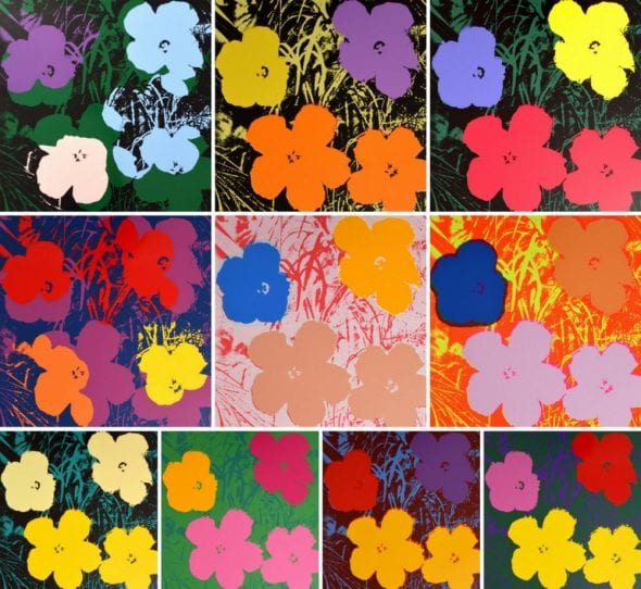 2. Le dieci varianti di colore dei Flowers