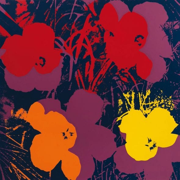 5. Andy Warhol – Sunday B. Morning Flower 66