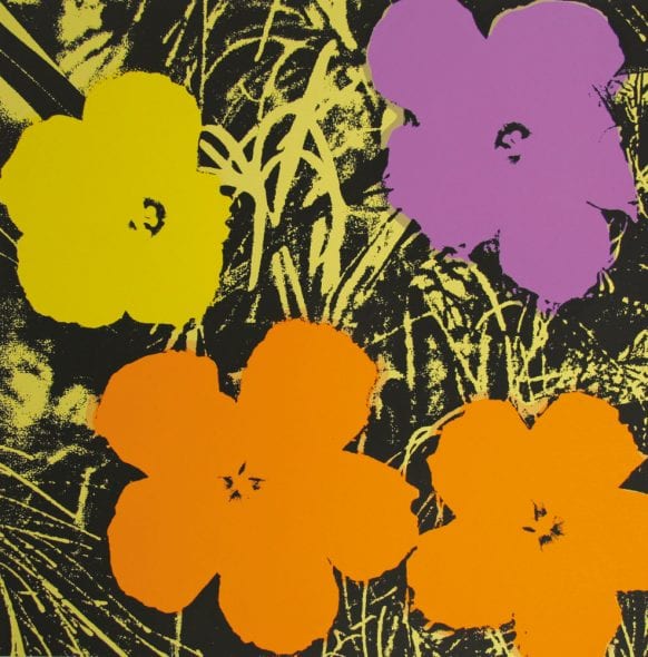 6. Andy Warhol – Sunday B. Morning Flower 67