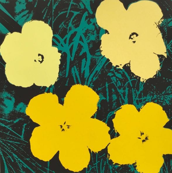 7. Andy Warhol – Sunday B. Morning Flower 72