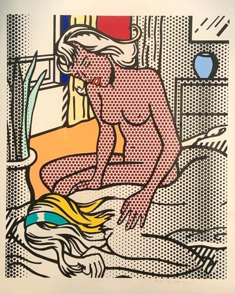 Two nudes, 1994, Roy Lichtenstein Mudec 2019