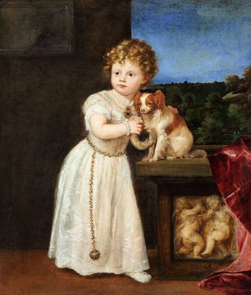 Tiziano, Portrait of Clarice Strozzi