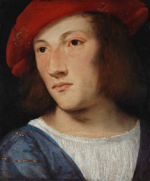 Tiziano, Portrait of a Young Man, ca. 1510 Frankfurt am Main, Städel Museum © Städel Museum – ARTOTHEK