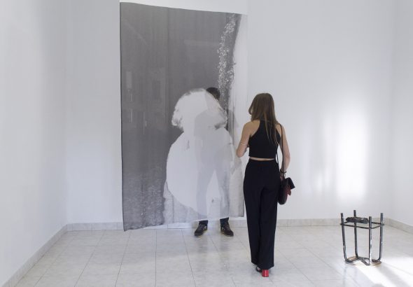 Marta Rizzato, Are You Still Watching, 2018, installazione fotografica, 140x300 cm