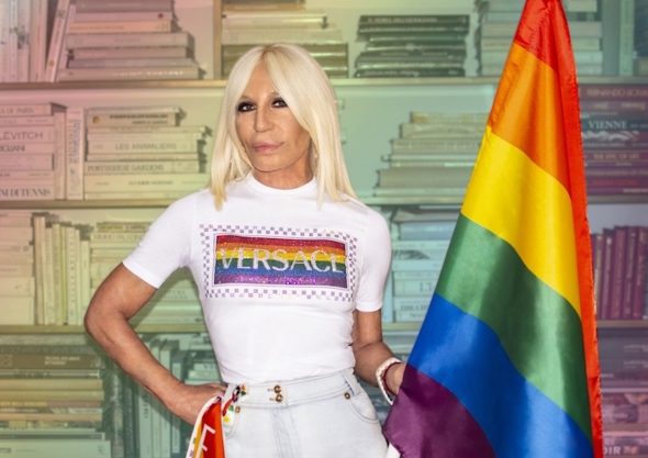 Donatella Versace testimonial Stonewall