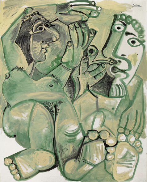 Pablo Picasso (1881-1973) Homme et femme nus Price realised GBP 12,464,250 Estimate GBP 10,000,000 - GBP 15,000,000
