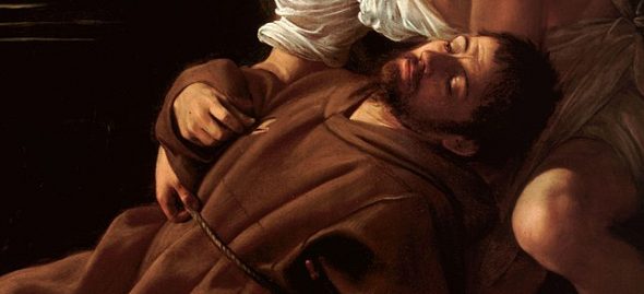 Caravaggio, San Francesco riceve le stimmate