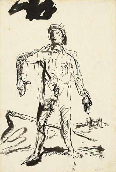 Georg Baselitz, L'uomo nuovo, 1965
