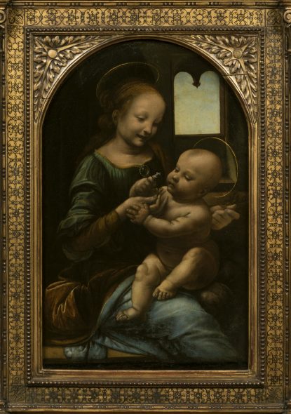 La Madonna Benois, di Leonardo da Vinci 