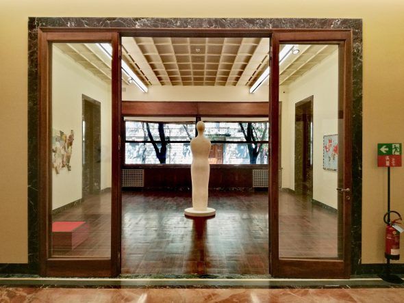 MCMXXXIV, Galleria Massimo De Carlo. Casa Corbellini-Wassermann, salone centrale. Photo by Annamaria Duello