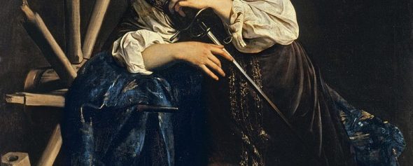 Caravaggio, Santa Caterina d'Alessandria (Dettaglio mano)