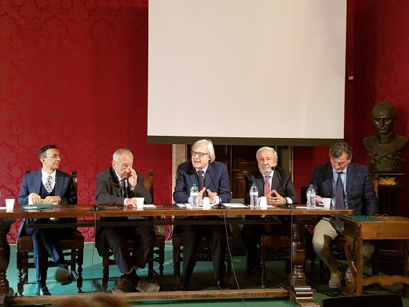 Conferenza Stampa presso l'Accademia di San Luca a Roma Foto Donatello Urbani