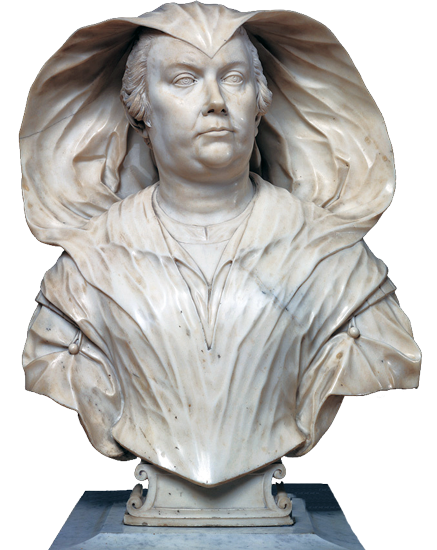 Alessandro Algardi, busto di Olimpia Pamphili