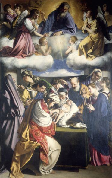 Orazio Gentileschi, Circoncisione, Chiesa del Gesù, Ancona