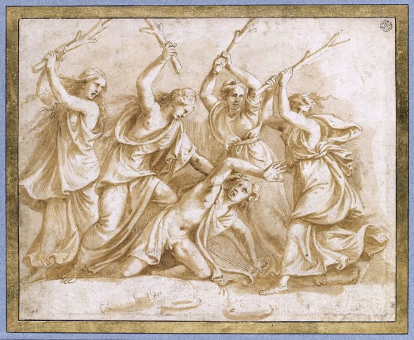 Giulio Romano, Orfeo ucciso dalle baccanti, Parigi, Musée du Louvre