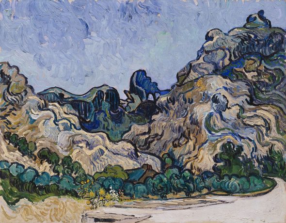 Vincent Van Gogh, Montagne a Saint-Rémy, Saint-Rémy-de-Provence