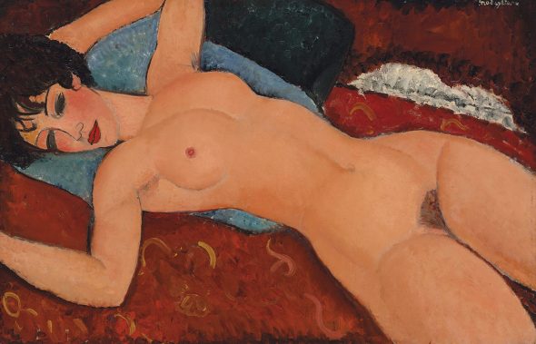 Amedeo Modigliani, Nu couché