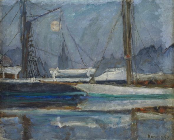 Pierre Bonnard Il Bacino degli Yachts a Deauville, 1910 ca. Olio su tela, 40x49,3 cm Collection Association Peindre en Normandie, Caen 