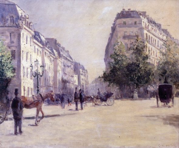 Gustave Caillebotte, La Caserme de la Pépinière, 1878 Collezione privata © Comité Caillebotte, Paris