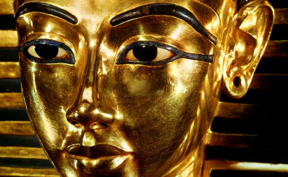 La maschera dorata di Tutankamon