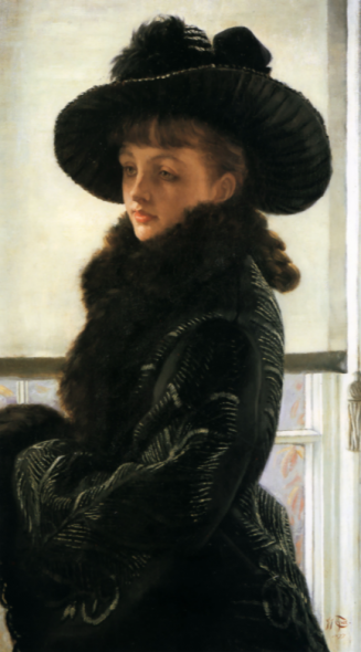James Tissot Portrait of Kathleen Newton, 1877